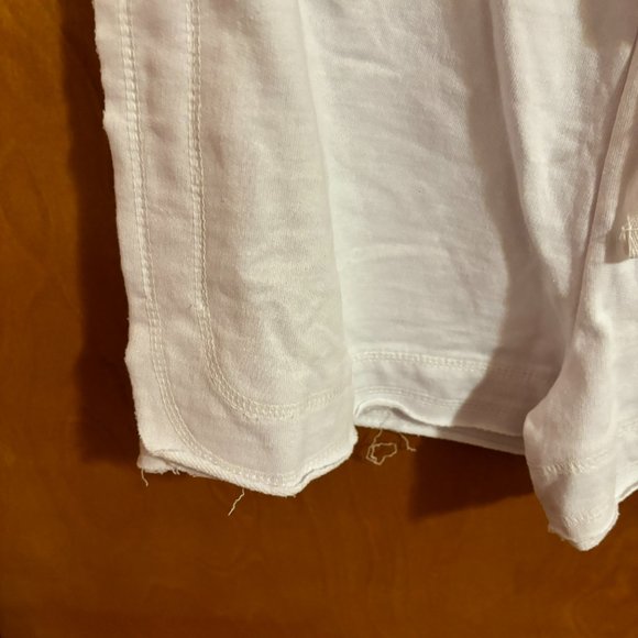 Hot Kiss‎ Medium White Drawstring Loungewear Shorts - Picture 5 of 13